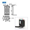 GTRIC Proximity Sensor Photoelectric Switch Mounting Bracket M08 M12 M18 M30 E3Z E3JK SN04
