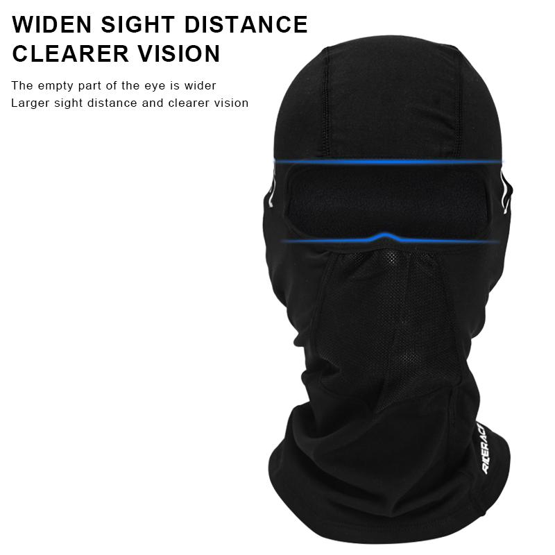 Winter Cycling Cap Bike Full Face Cover Headwear Warm Windproof Balaclava Helmet Liner Hat Climbing Fishing Running Neck Scarf