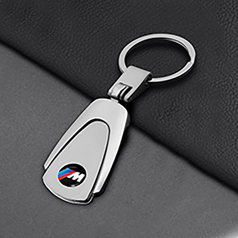 1Pcs Leather Key Chain Car Keyring Pendant Keychain Decor Styling For BMW E34 E36 E60 E90 E46 E39 E70 F10 F20 F30 X5 X6 X1 M3 M5 M6