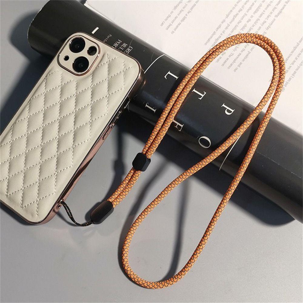 Fluorescent Long Phone Lanyard Adjustable Mobile Phone Chain Cell Phone Strap Phone Case