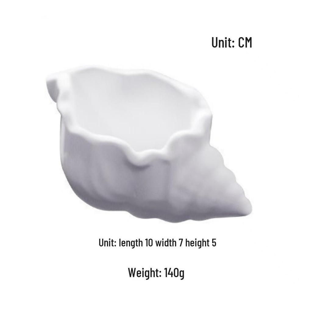 Seashell & Moon Scented Candle Holder and Decorative Tray