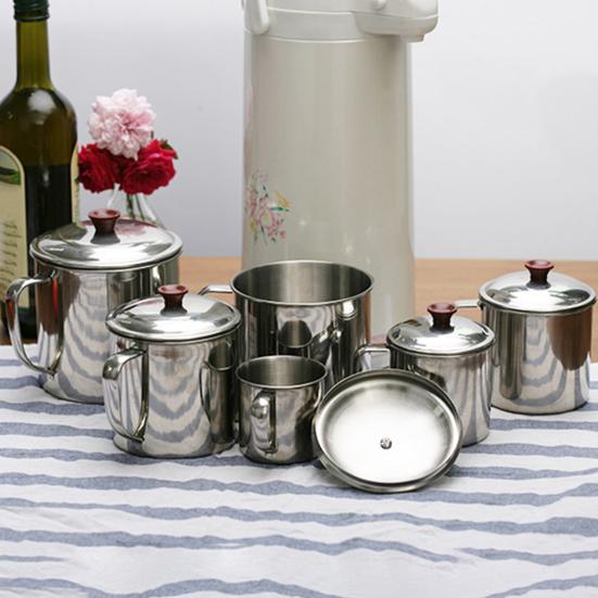 Кружка из нержавеющей стали с крышкой, походная кофейная кружка, изолированная чайная кружка для путешествий, небьющаяся металлическая кружка для сока