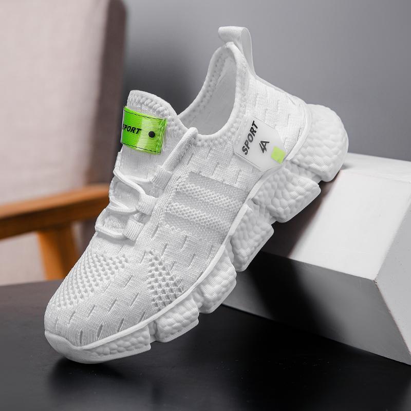 28-39 Детские Большие Размеры Легкие Простые Стильные Дышащие Сетчатые Повседневные Спортивные Кроссовки Кроссовки