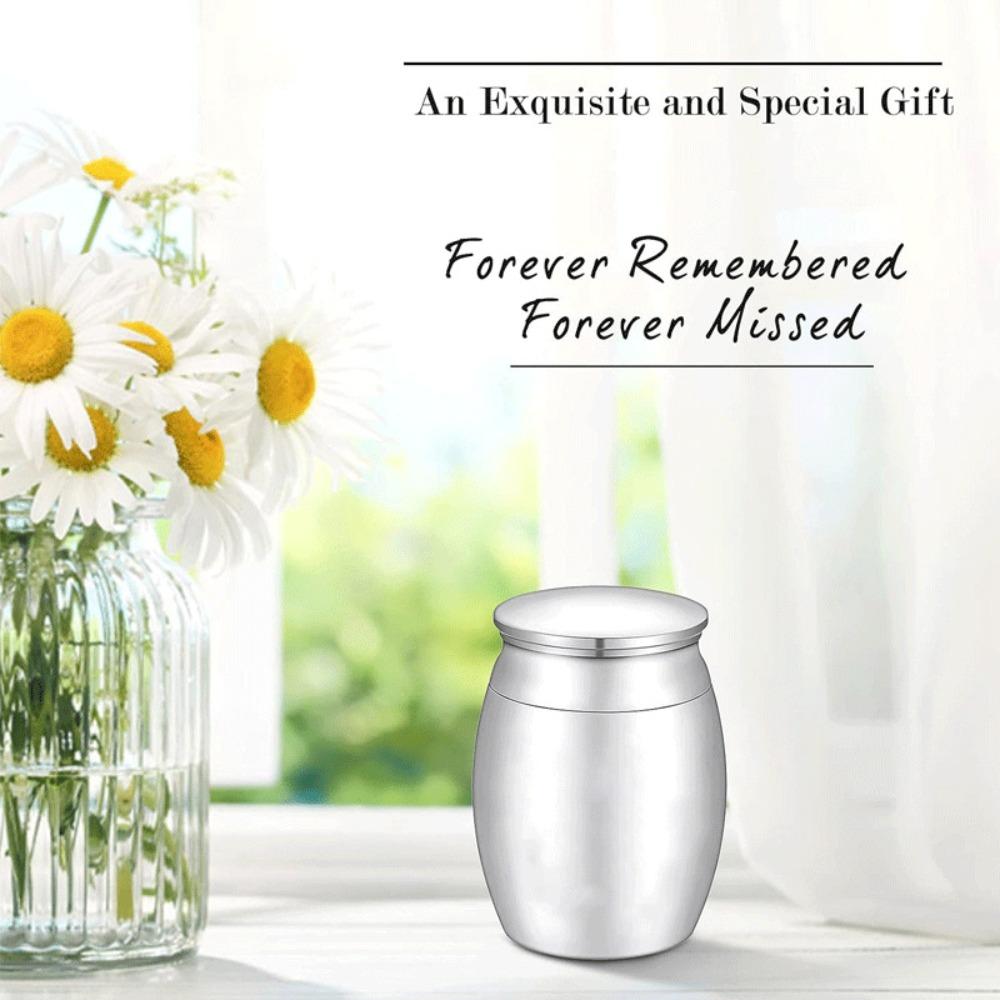 Waterproof Mini Pet Ashes Box Dustproof Pet Cremation Urn  for Cats Birds Hamster Dogs