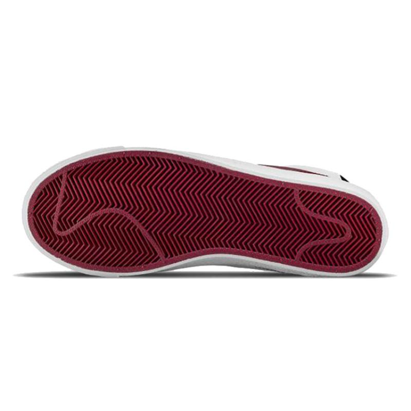 Nike Кроссовки Blazer Mid 77 SE GS White Rush Maroon DH8640-101