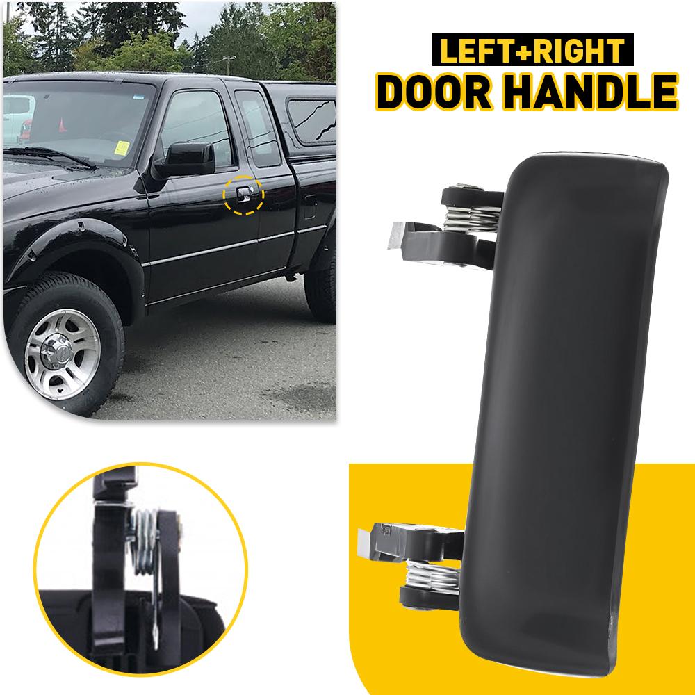 1Pcs Front Left or Right Exterior Outside Door Handle for Ford Ranger Edge FX4 Sport Mazda B2300 Base SE SX B3000 DS B4000 Base
