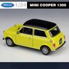 Welly 1/24 MINI COOPER 1300 Модель автомобиля из сплава Литой металл Классический Мини Автомобиль Модель Транспортного средства Симуляция Коллекция Детская Игрушка Подарок