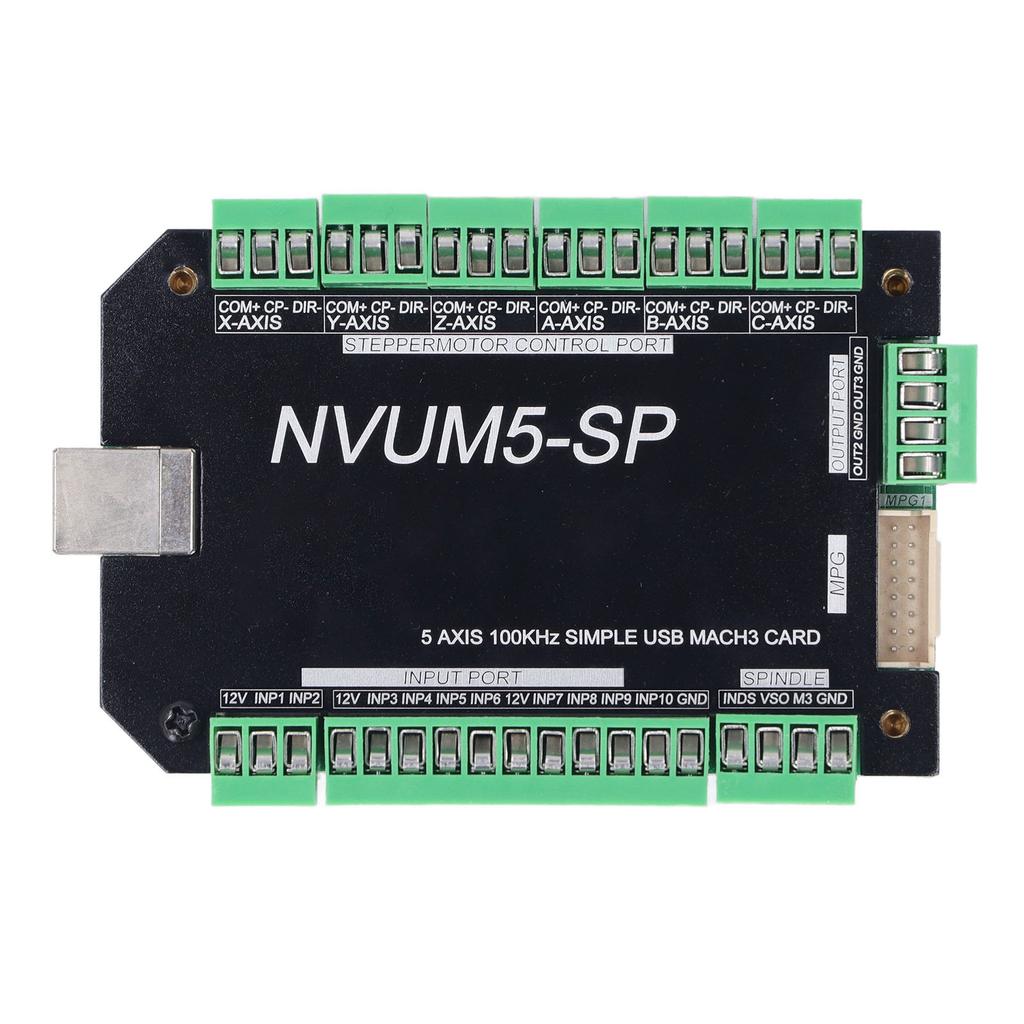 5-осевая плата управления движением ЧПУ USB-панель контроллера гравировального станка 10 входов 3 выхода 18?32V