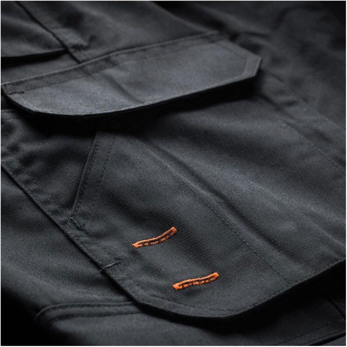 Pantalon De Travail - Scruffs - Worker - Noir - Tissu Léger - Poches Renforcées