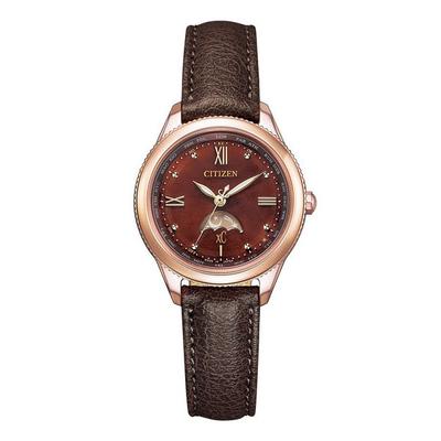 EE1002-01W ( Часы xC xC коллекция daichi Titania Happy Flight Синтетическая кожа(Яблочная кожа)Ремешок Eco-Drive с радиоконтролем)