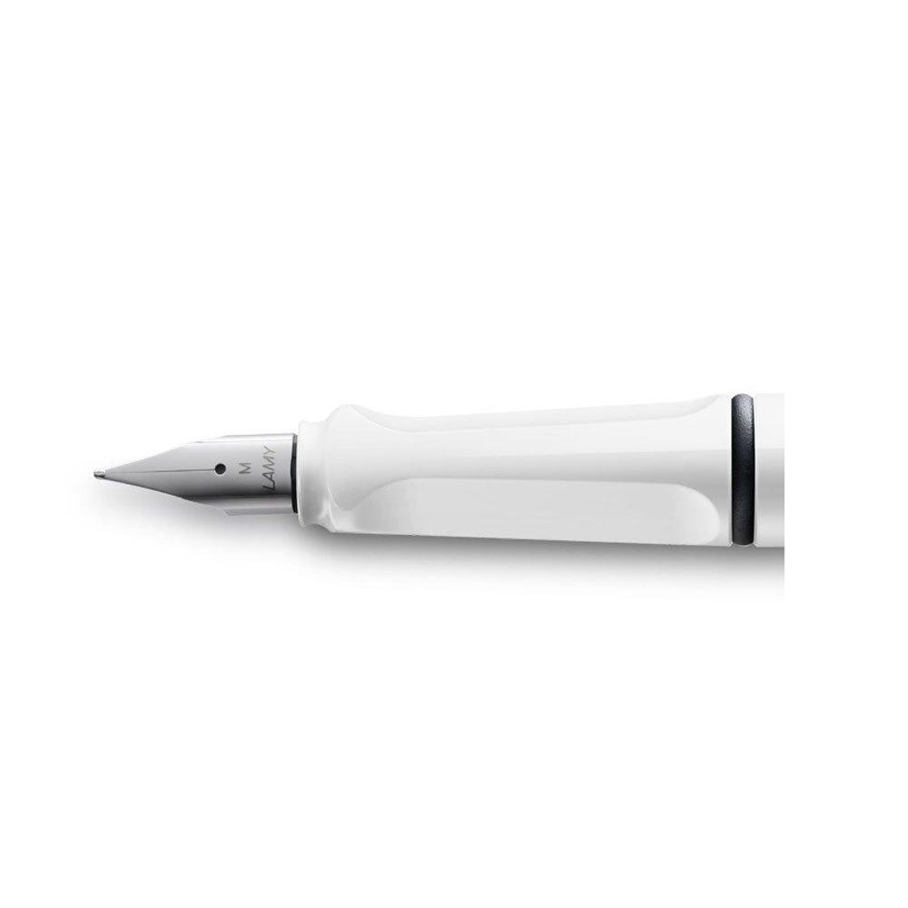 LAMY Safari Fountain Pen F White (L19WHF)