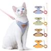 1PC Cat Traction Rope New Anti-break-free Cat Chest Strap Go Out Walking Cat Rope Adjustable Pet Traction Rope