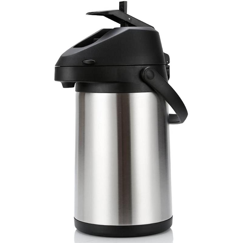 Airpot Hot & Cold Drink Dispenser, Coffee Dispenser, Stainless Steel Thermos Urn