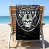 Пляжное полотенце с принтом «Наследие футбольной команды Raiders», супермягкая микрофибра, идеальный подарок на день рождения, для бассейна, пляжа, путешествий, для семьи и друзей