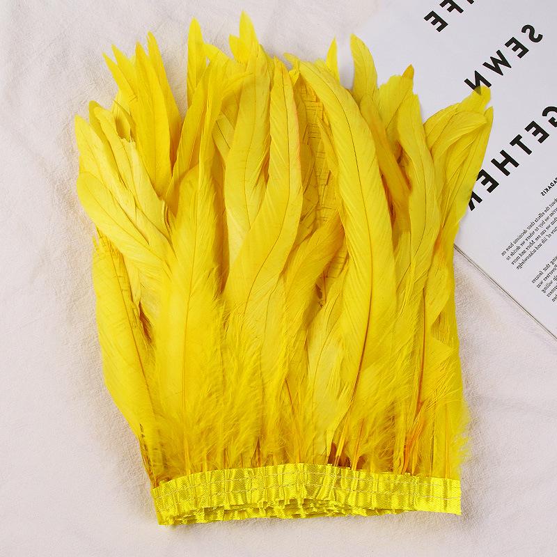 25-30 см полоски ткани с перьями для украшения сценического костюма своими руками