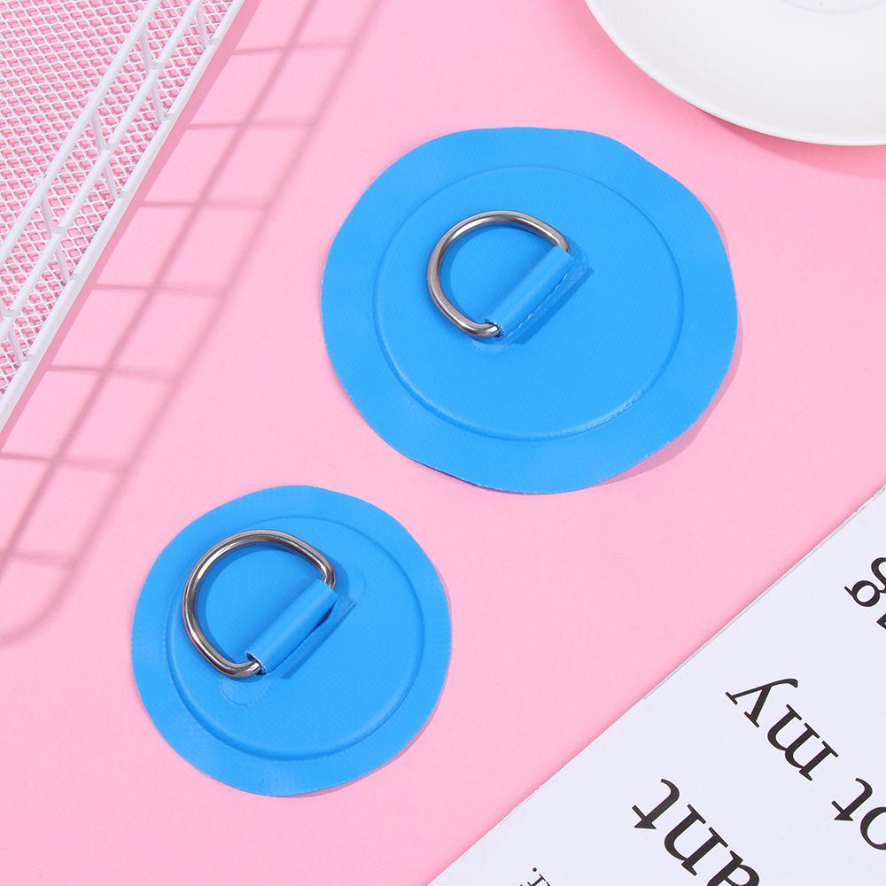 Pad Stainless Steel Raft Dinghy D Ring Pad/Patch Kayak Surfboard SUP Tie Down Inflatable Boat Patch