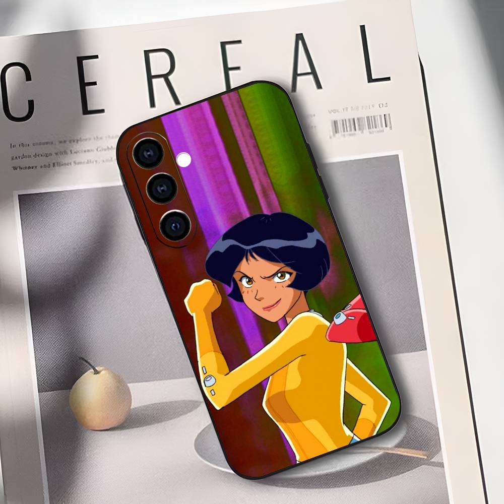Cool T-Totally S-Spies Phone Case For Samsung Galaxy A73,A72,A71,A70,A53,A52,A51,Others Soft Black Cover