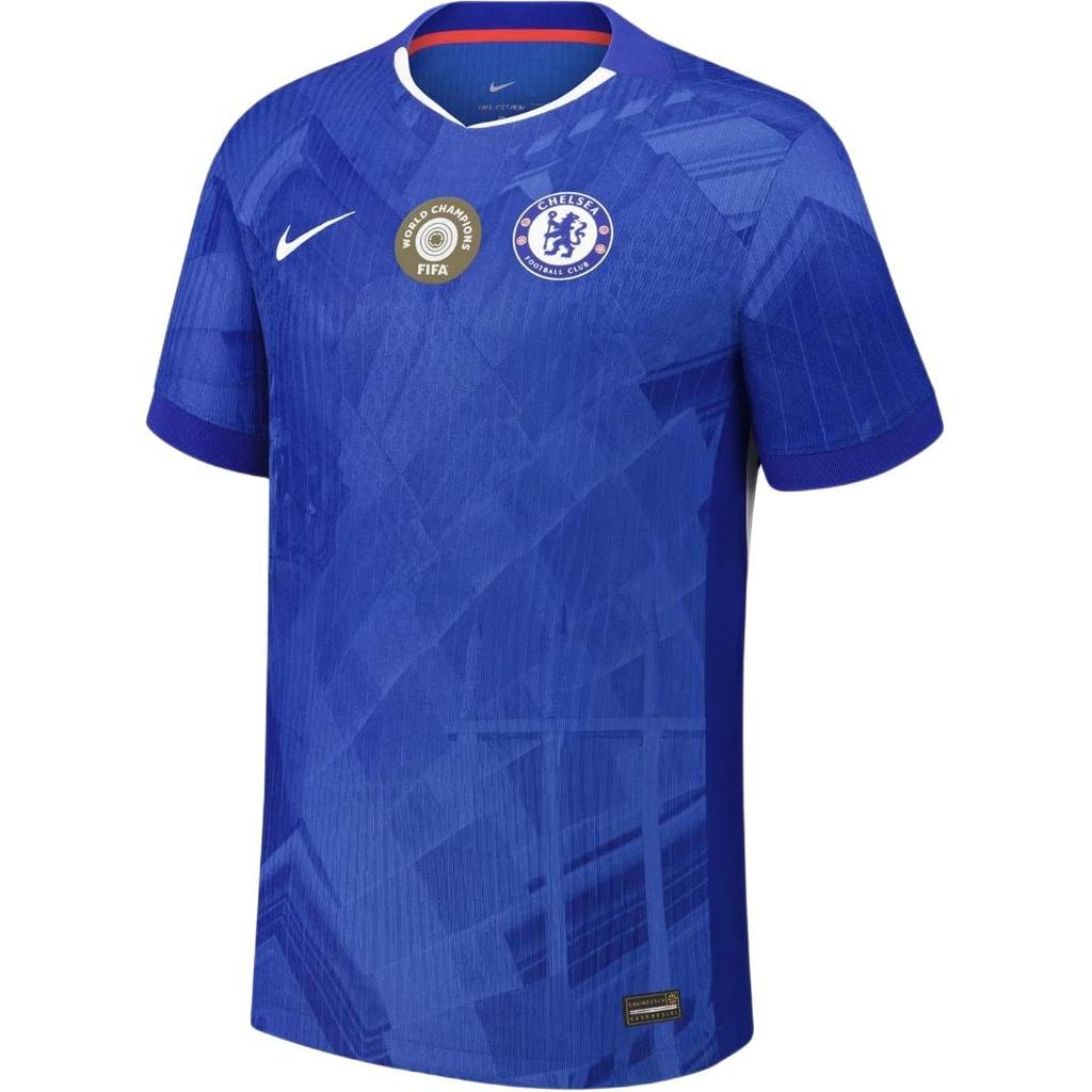 Nike Футбольная футболка Chelsea FC Dri-FIT Fan Edition Модная Удобная Мягкая Приятная к коже Универсальная С коротким рукавом Мужская одежда Топы Синий HJ4589-496
