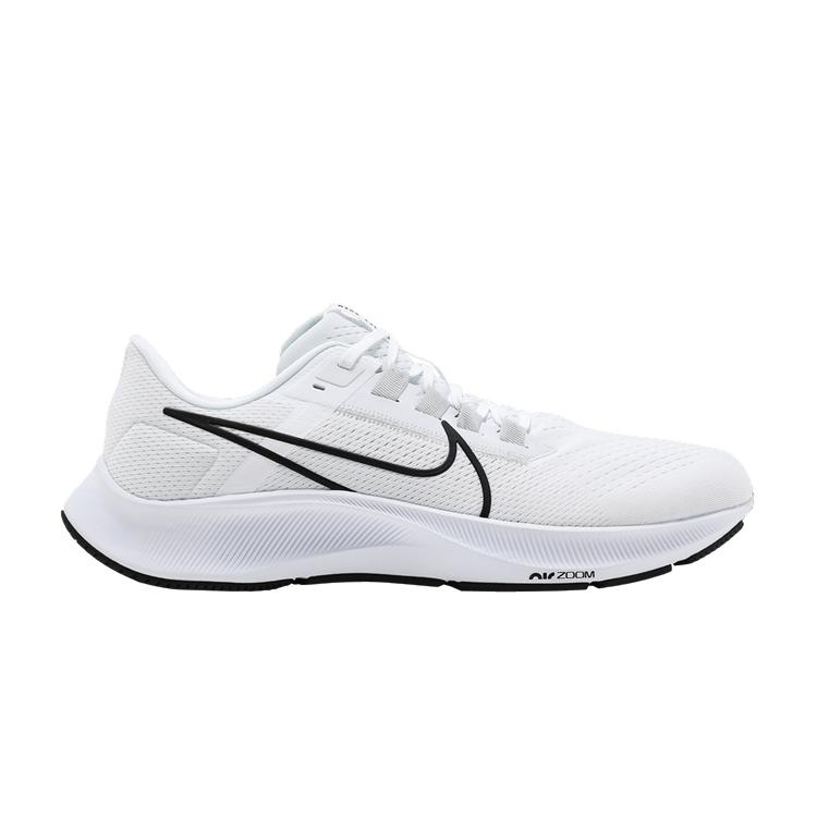 Nike Air Zoom Pegasus 38 Белый Черный Чистая Платина