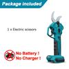 35mm Brushless High Branch Shears 2.8m Telescopic Extension Pole Portable Electric Pruner Orchard Shrub Pruning Branch Cutter