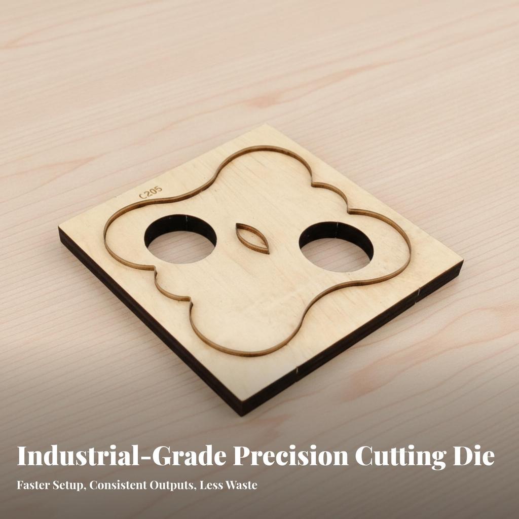 Высечка для кейса для очков PrecisionCut, Стальная линейка-высечка для очков, для кожгалантереи