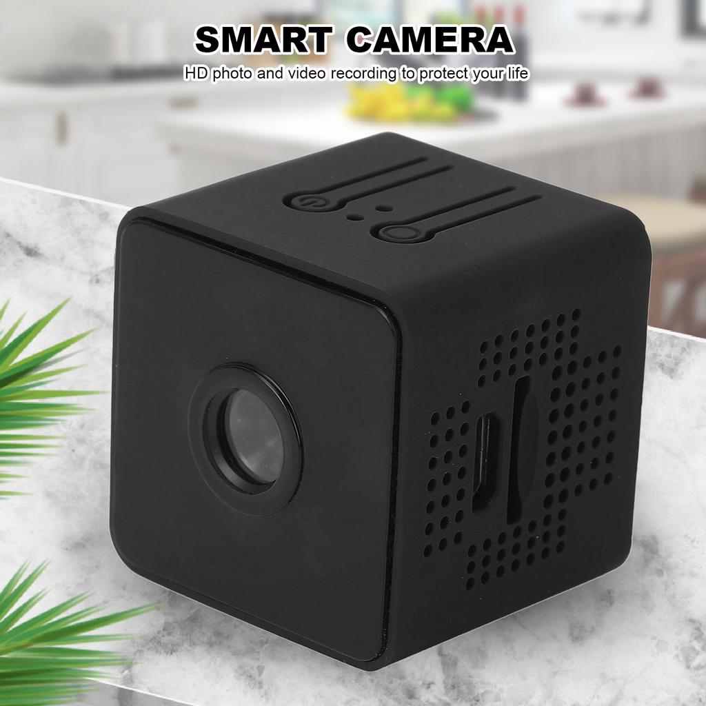 WiFi Small Camera Easy To Install Compact 140 Degrees Viewing Angle Motion Detection Small Pet Baby Camera for Indoor Security