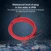 2pcs 12AWG 4mm² Solar Panel Extension Cable Black Red Solar Adaptor Extension Cable with Female Male Connector 1000V 