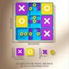 Tic Tac Toe Game - Tic Tac Toe Board Game Travel Fidget Toy for Kids Adults Family Game Night & Christmas Party Fun