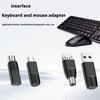 USB To For PS2 Adapter USB-A & Type-C Male To For PS2 Female Converter For Keyboard And Mouse Laptop Desktop Computer K4K4