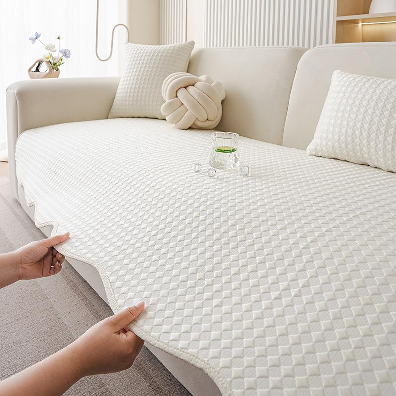 New Summer Sofa Mat Cushion Modern Simple Cool Sofa Cover Irregular Sofa Cushion