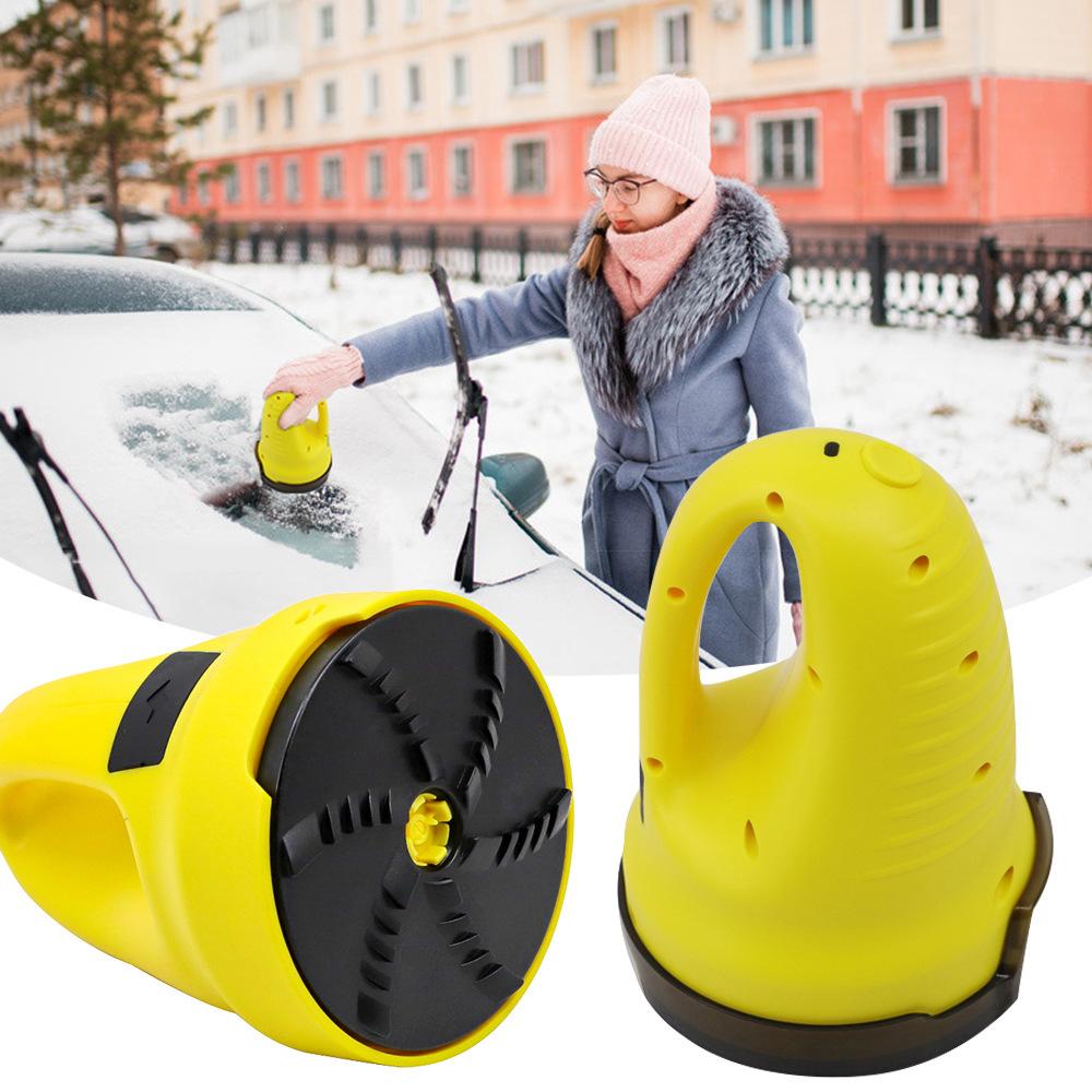 Multifunctional Electric Snow Scraper Ice Scraper Car Windshield Snow Removal Deicing Defroster Cleaning Tool