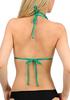 Пляжная одежда Топ купальника с драпировкой и подкладкой Продается отдельно Размер бикини Зеленый [Sanas] (P (Японский S), (SG) глянцевый)