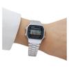 Casio Серия VINTAGE-A168 Ретро Маленький Серебристый Самородок Водонепроницаемый Кварцевый Механизм Стальной Ремешок Японские и Корейские Часы Мужские Часы A168WA-1W