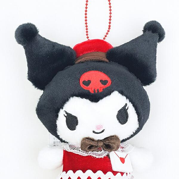 Sanrio Kuromi Lovely Love Letter Mascot Plush Toy