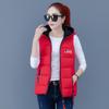 Down Cotton Vest Women Short Jacket Outer Wear Autumn Winter Fashion All-Match Plus Size Waistcoat Vests Woman