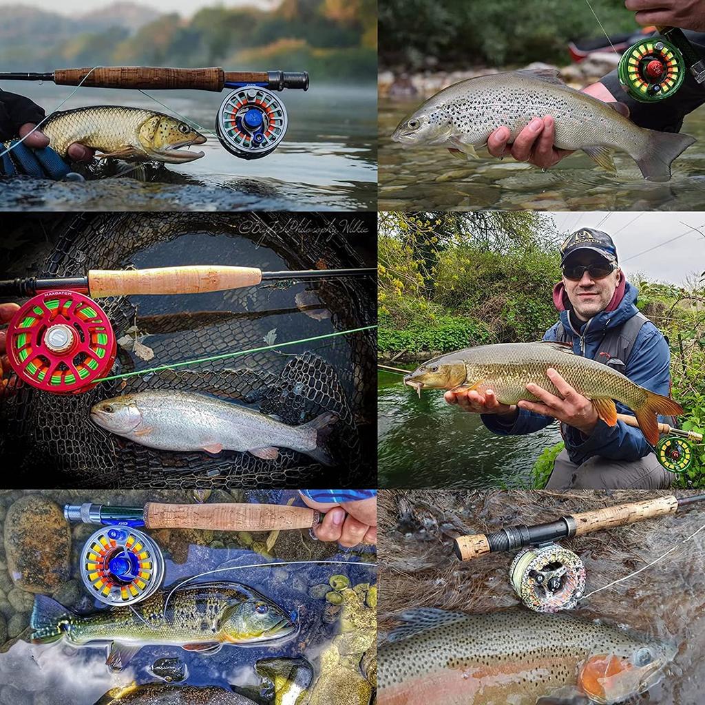 Шнур для нахлыста Maxcatch WF 100 футов Желтый, Оранжевый, Бирюзовый, Моховой