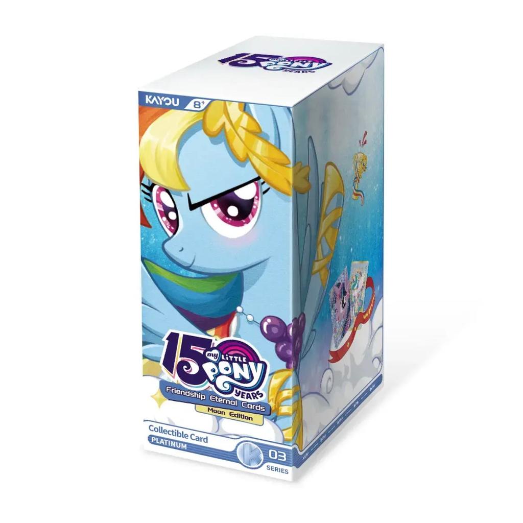 English Version Genuine My Little Pony Card Friendship Moon Edition Crystal Forest Series Anime Collection Card Gifts