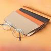 Leather Glasses Protective Case: Unisex PU Storage Pouch for Sunglasses and Myopia Glasses
