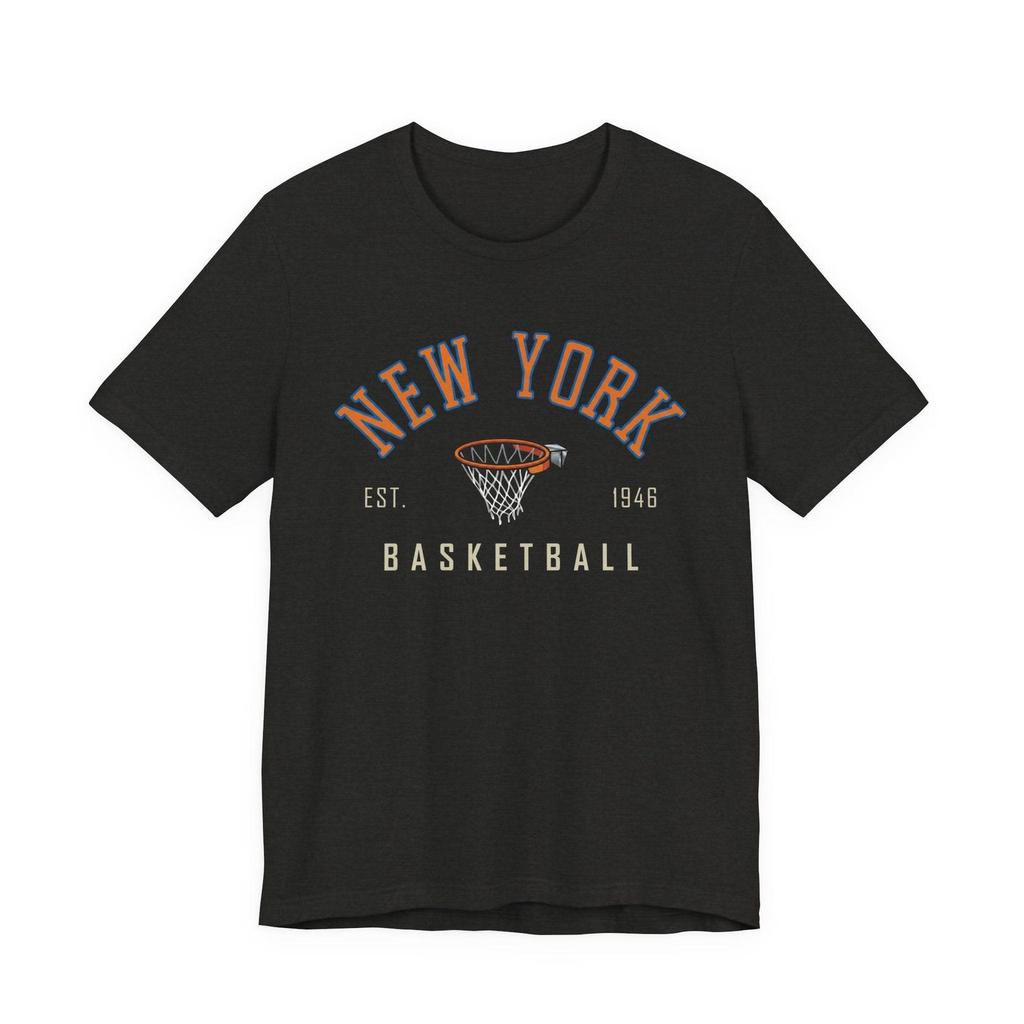 New York Basketball Tee — Vintage Hoop Graphic T shirt (Unisex)