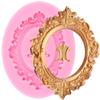 Цветочная кружевная рамка, силиконовая форма, бордюр для торта, полимерная глина, формы для конфет, рельефная рамка, форма для помадки, форма для выпечки шоколадных конфет, инструменты для украшения торта