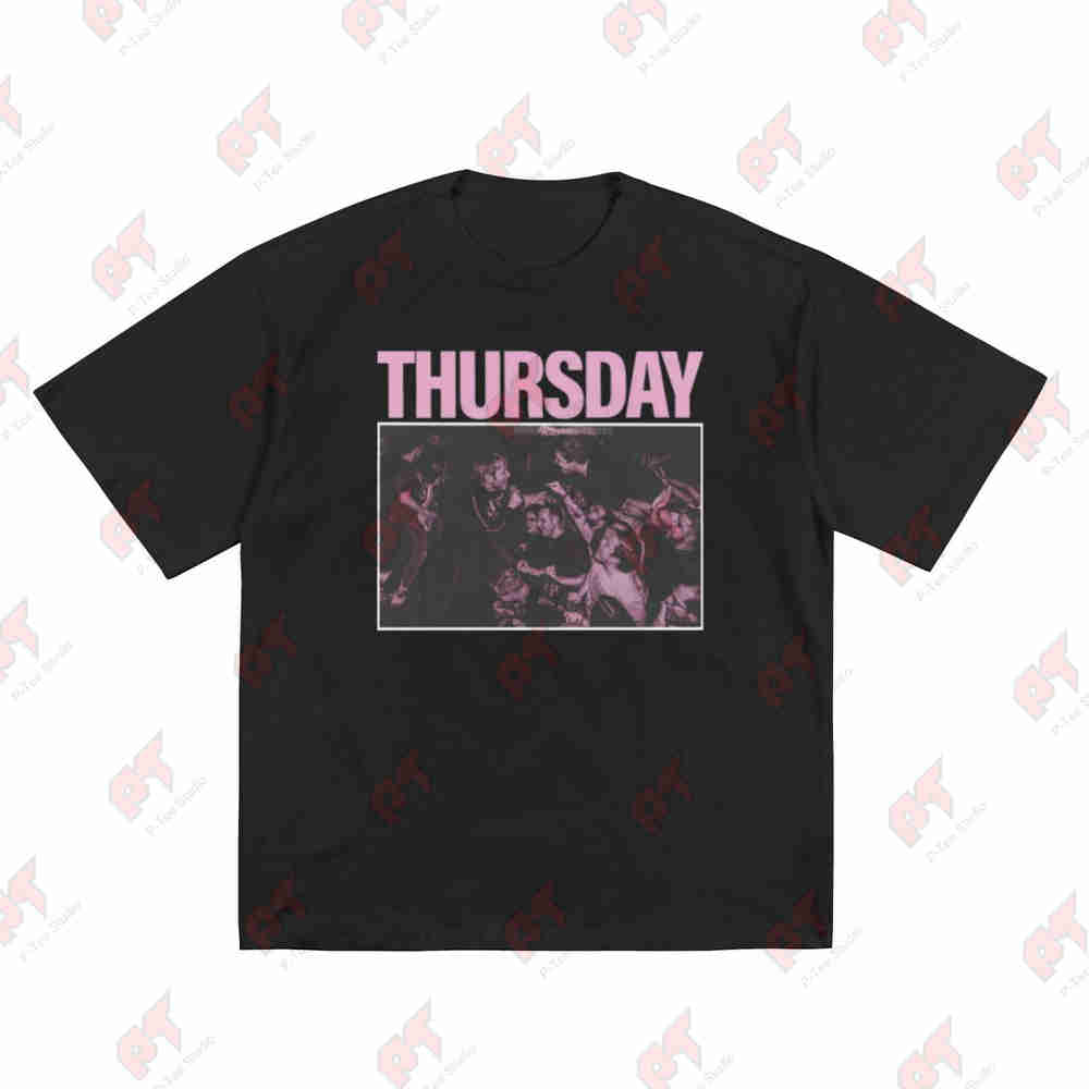 Thursday Emo Post Hardcore Short Sleeve Tee 100% Cotton T-Shirt
