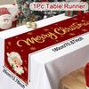 Новогодний Рождественский Скатерть Рождественский Скатерть Navidad Подарок Санта Клаус Веселого Рождества Украшения Домашний Декор