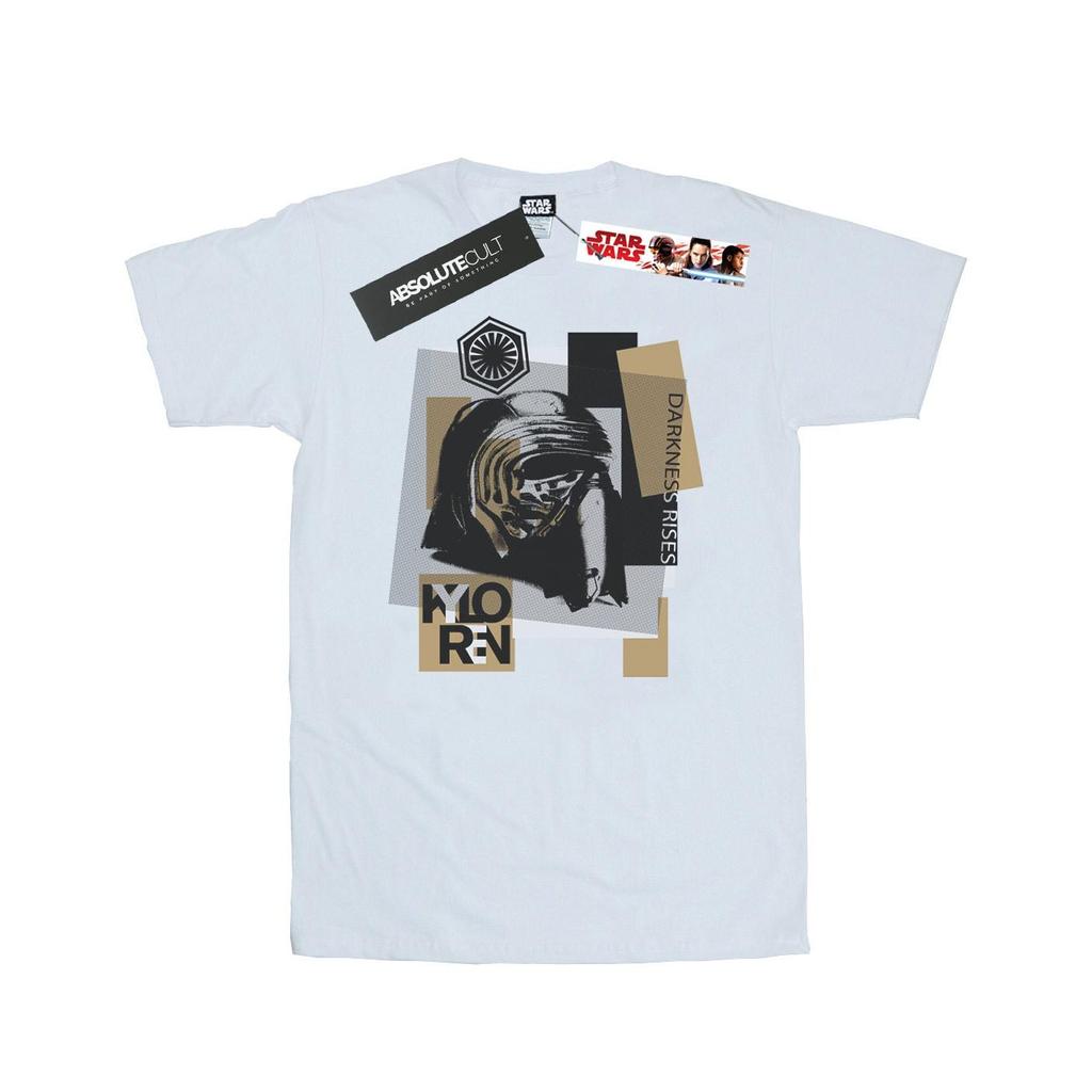 Star Wars Mens The Last Jedi Kylo Ren Patchwork T-Shirt