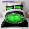 Celtic Football Club Pattern Bedding,Quilt Set Quilt Cover Pillowcase Home Birthday Gift(1 * duvet cover + 2 * pillowcase, without core)