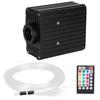 16W Fiber Optic Light RGBW LED Ceiling Light Kit APP Control with 2m Fiber Optic Cable