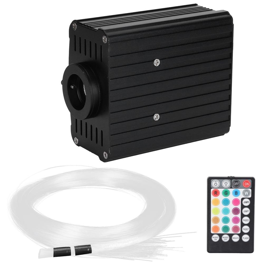 16W Fiber Optic Light RGBW LED Ceiling Light Kit APP Control with 2m Fiber Optic Cable