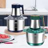 5L Capacity Meat Grinder 5 Speeds Stainless Steel Electric Meat Chopper 500W High Power Multifunctional Household Food Processor for Kitchen