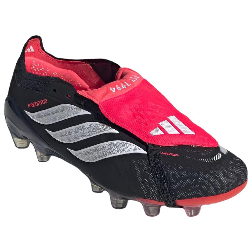 adidas Predator Elite Удобные HG (Резиновые короткие шипы) Футбольные бутсы для искусственной травы Унисекс Футбольные бутсы Черные KI6300