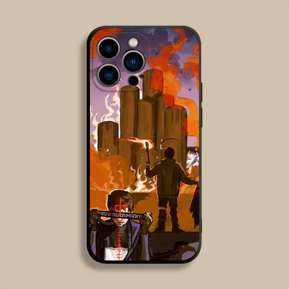Крутые Twenty One P-Pilots (1) Чехол для телефона iPhone 17,16,15,14,13,12,Pro,Max,Plus,E,SE4,Air,Mini Черный Мягкий Чехол