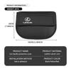 GEFF2 For Lexus Car Seat Gap Slit Organizer Leather Seat Crevice Storage Box Accessories
